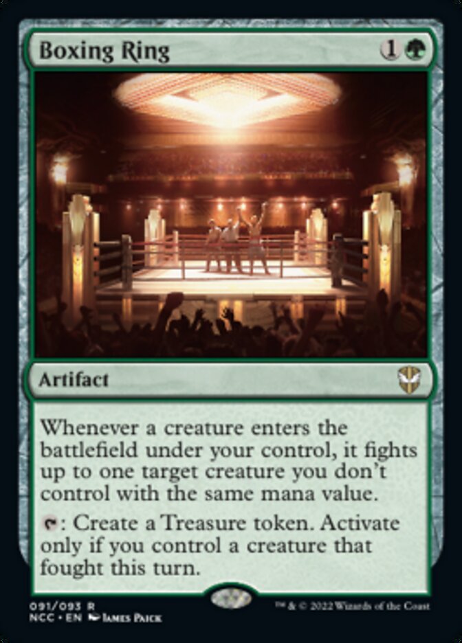 Boxing Ring [Streets of New Capenna Commander] Foil