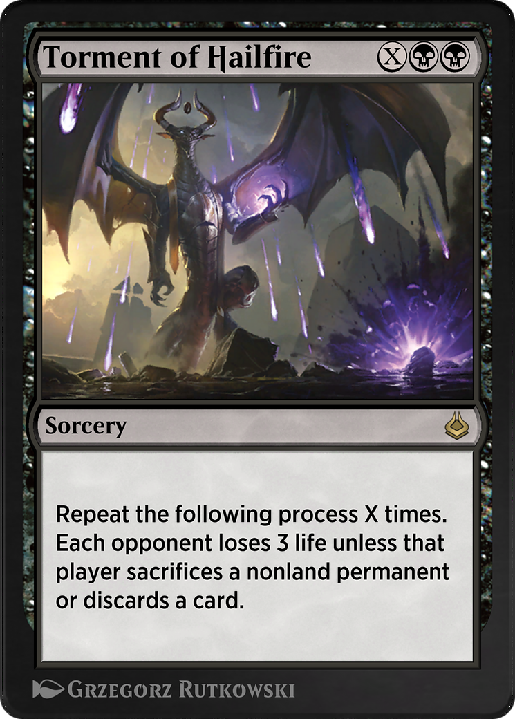 Torment of Hailfire  [Amonkhet Remastered]
