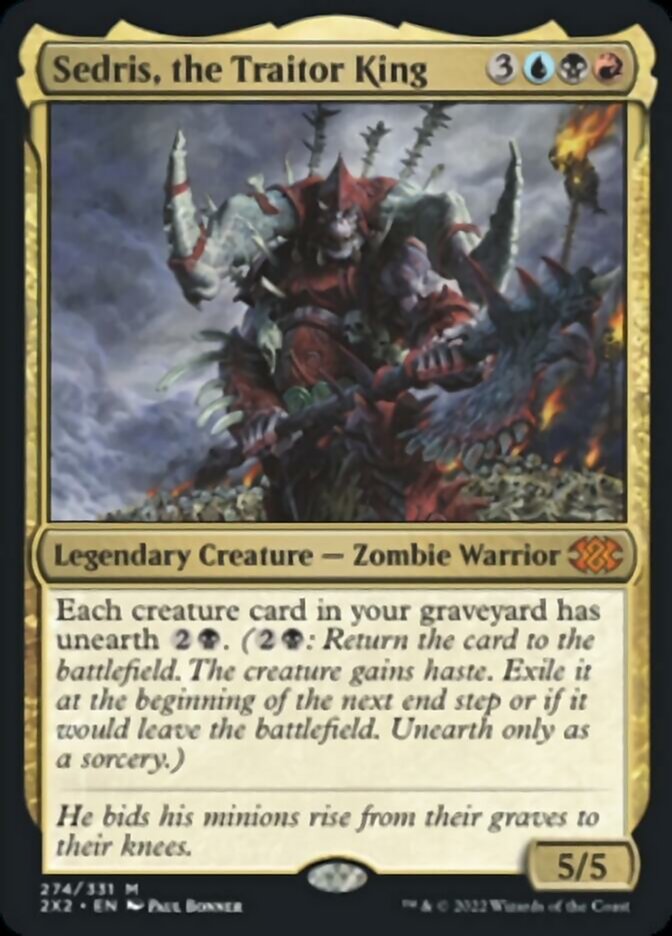Sedris, the Traitor King [Double Masters 2022] Foil