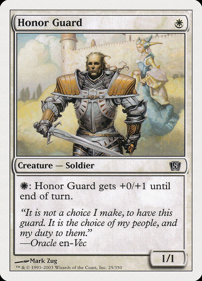 Honor Guard [Eighth Edition] Foil