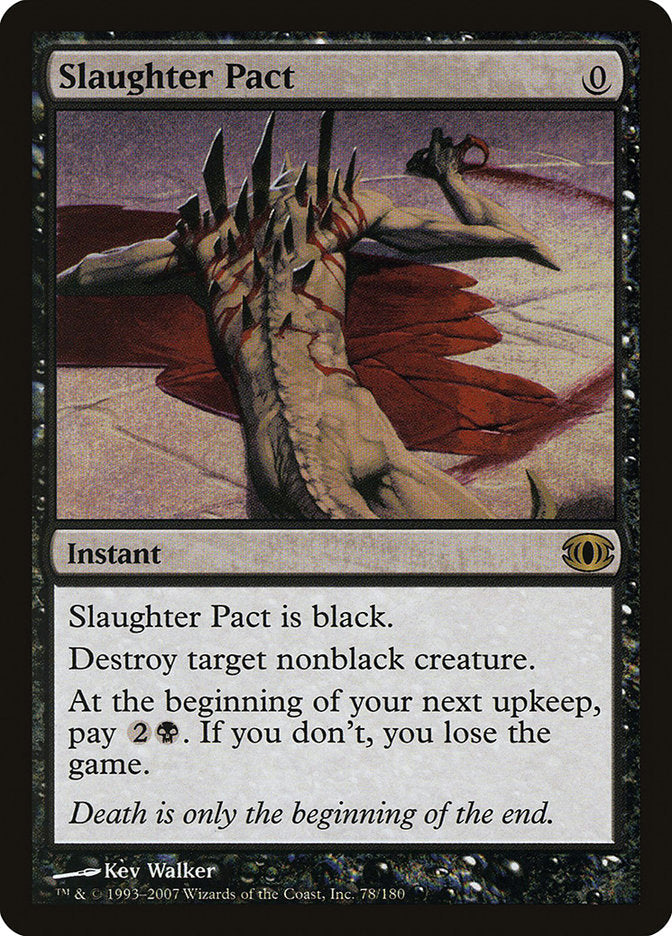 Slaughter Pact [Future Sight] Foil