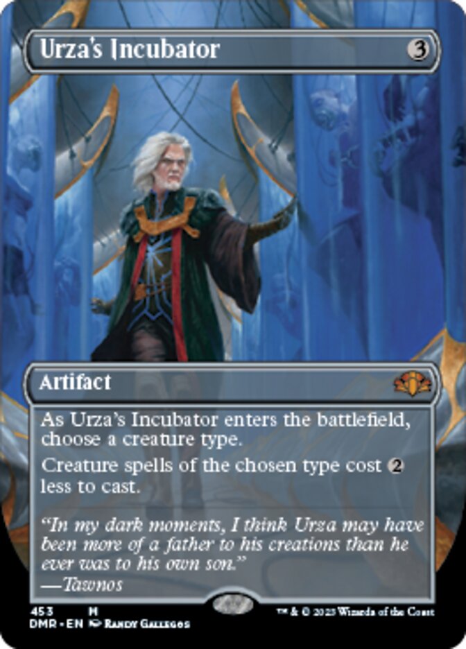 Urza's Incubator (Borderless Alternate Art) [Dominaria Remastered] Foil