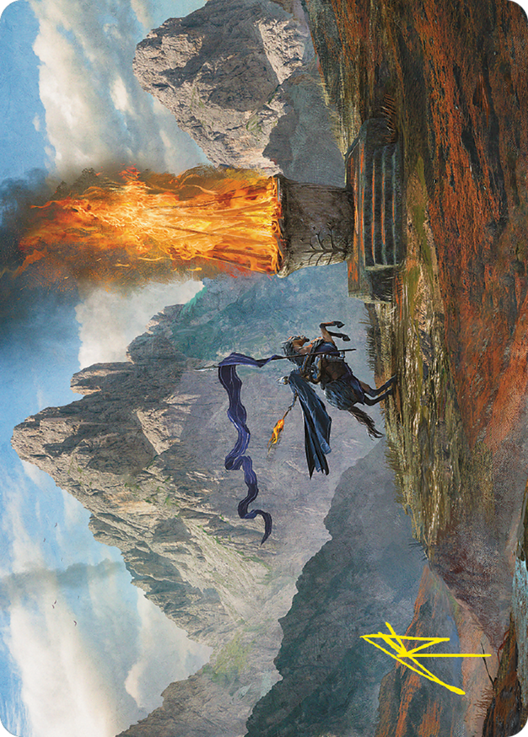 Call for Aid // Call for Aid  [Tales of Middle-earth Art Series] (Borderless)