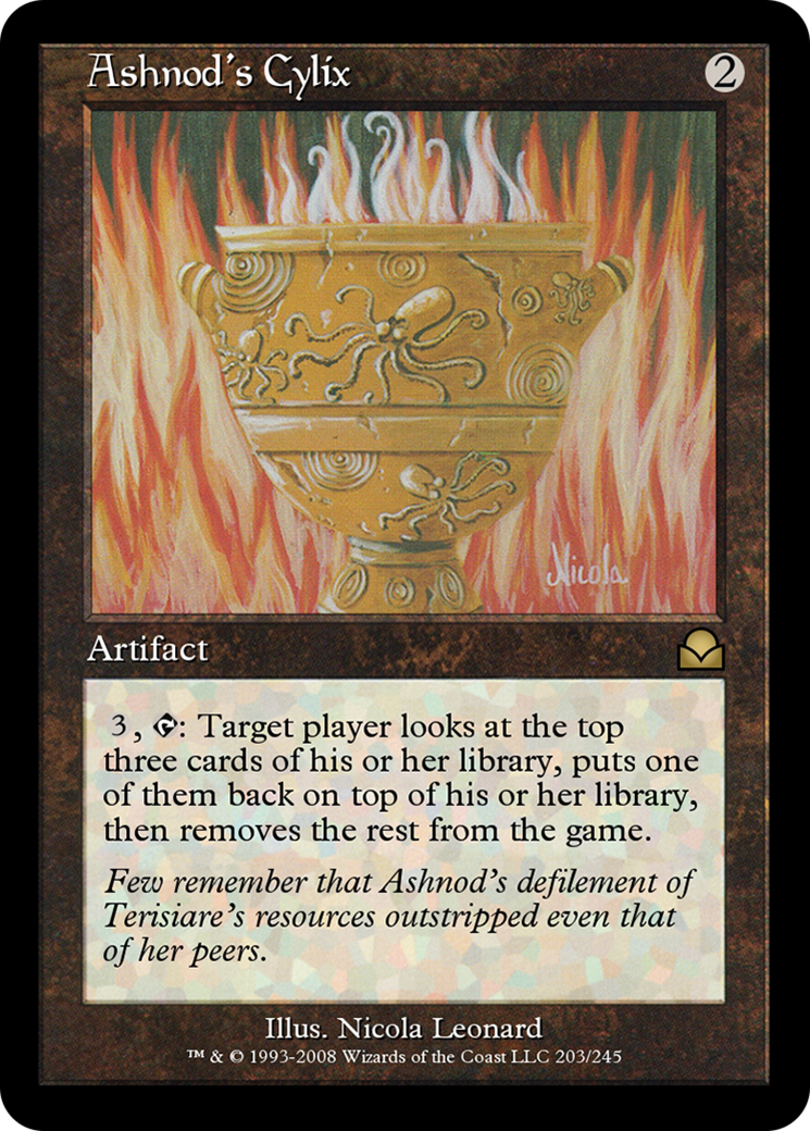 Ashnod's Cylix  [Masters Edition II] Foil