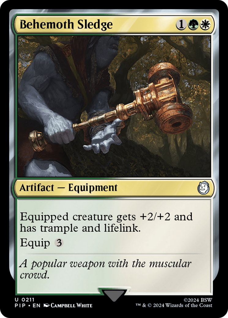 Behemoth Sledge [Fallout] Foil