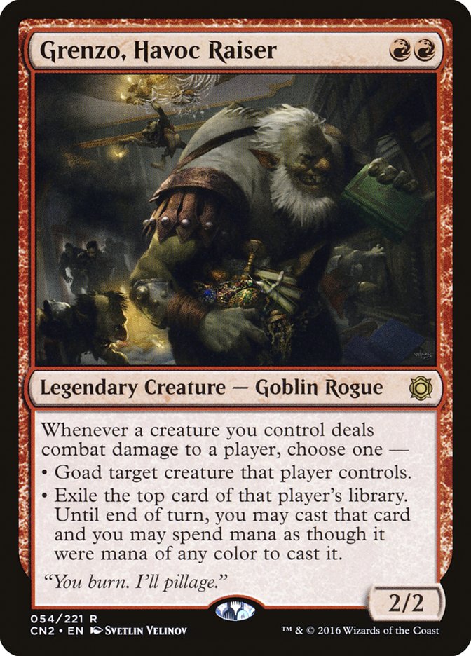 Grenzo, Havoc Raiser [Conspiracy: Take the Crown] Foil