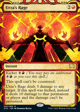 Urza's Rage [Strixhaven: School of Mages Mystical Archive] Foil