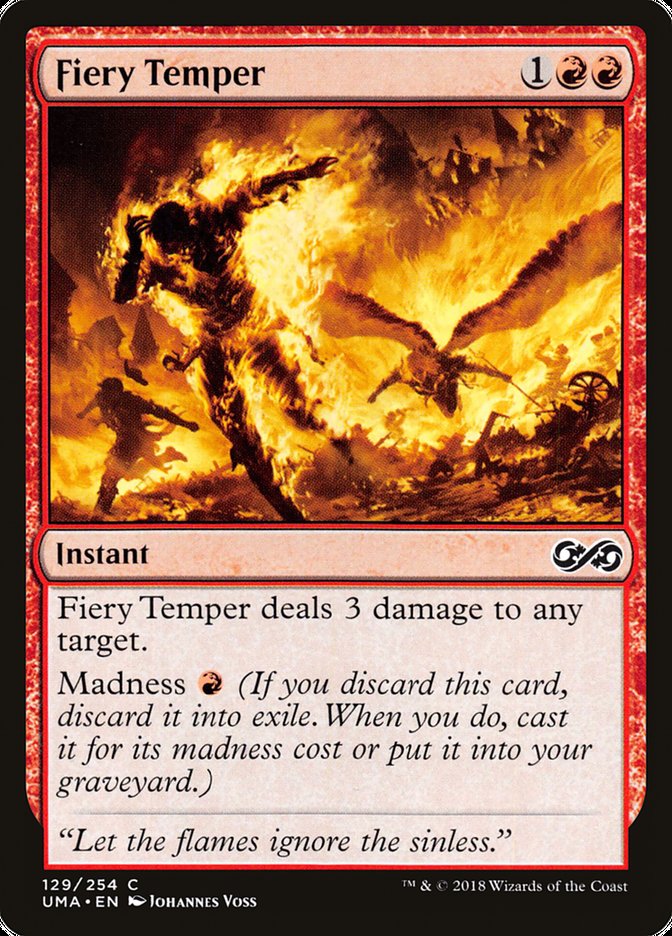 Fiery Temper [Ultimate Masters] Foil