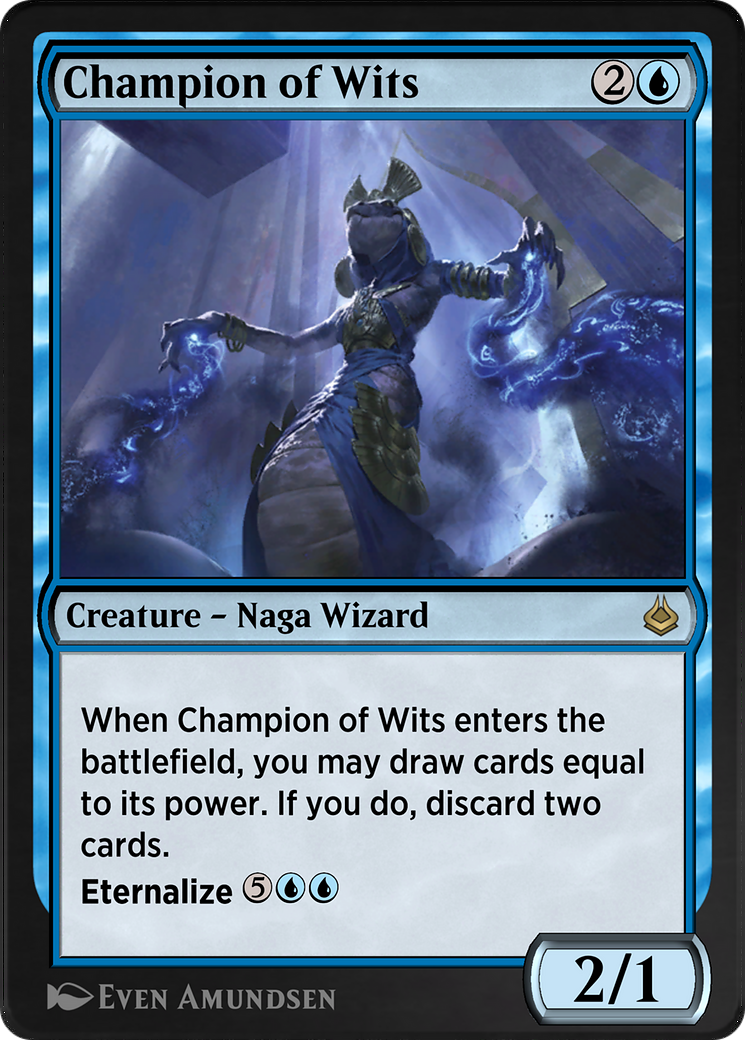 Champion of Wits  [Amonkhet Remastered]