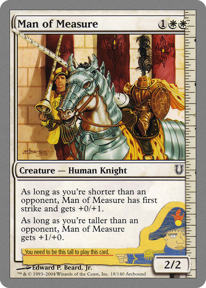 Man of Measure [Unhinged] Foil
