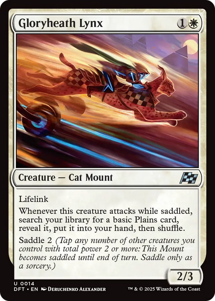 Gloryheath Lynx [Aetherdrift] Foil