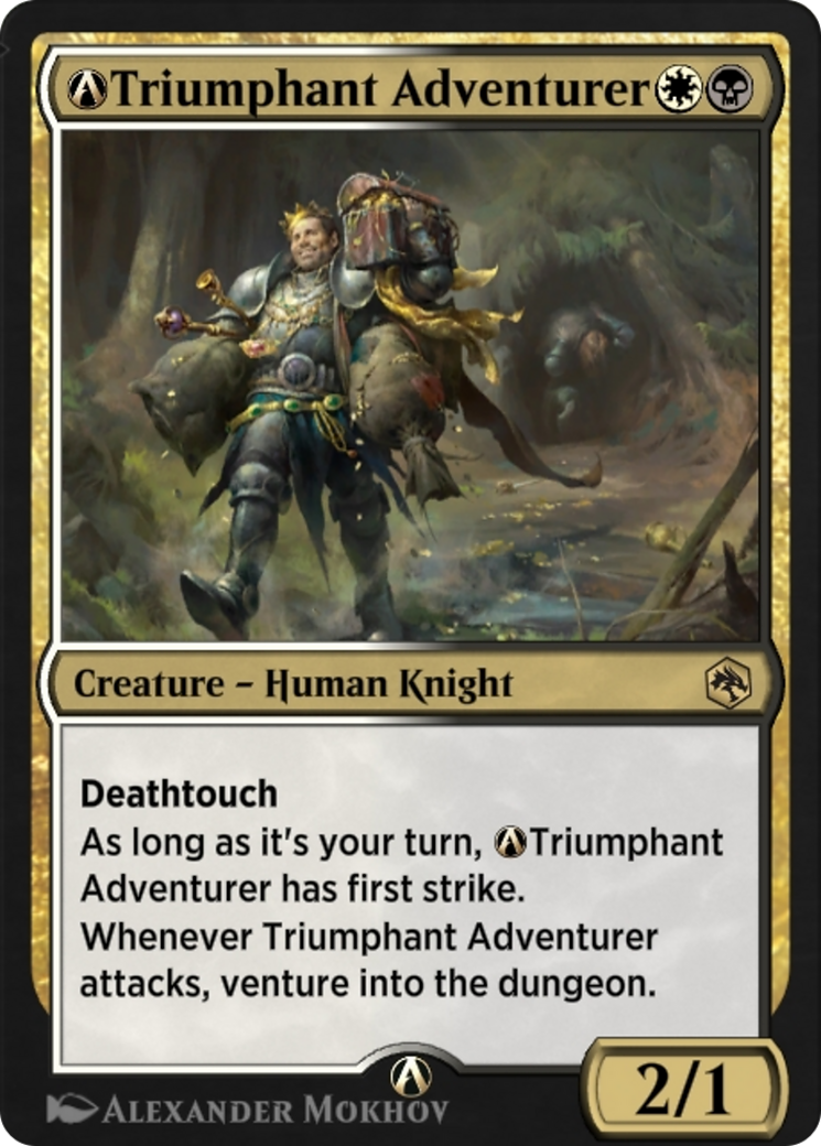 A-Triumphant Adventurer  [Adventures in the Forgotten Realms]