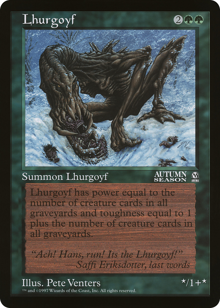 Lhurgoyf  [Oversized League Prizes]