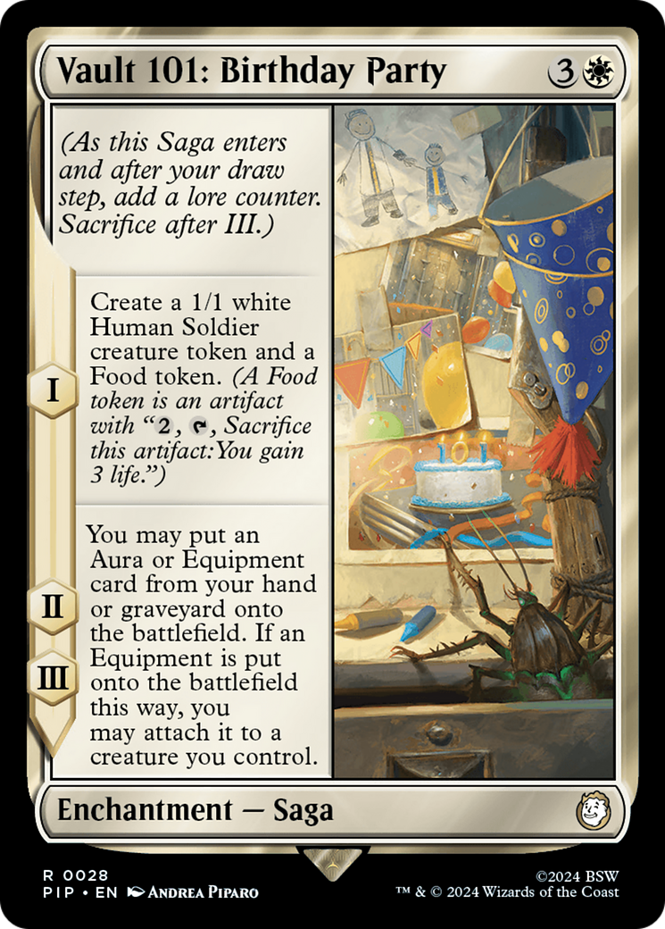 Vault 101: Birthday Party [Fallout] Foil