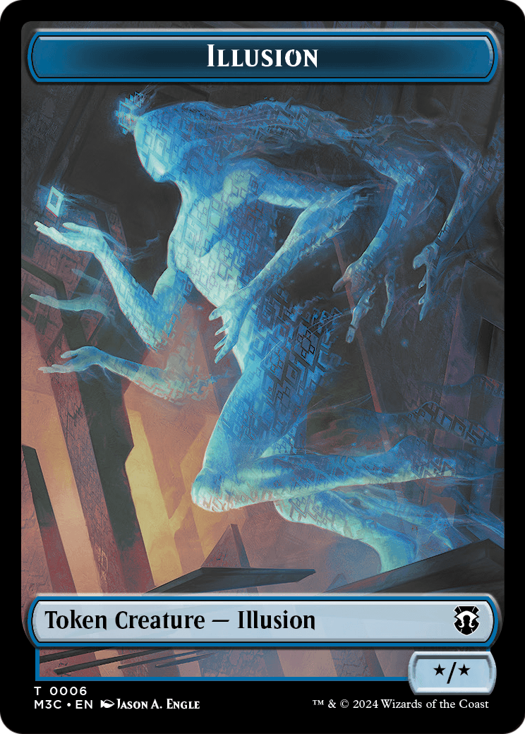 Illusion  [Modern Horizons 3 Commander Tokens] Foil