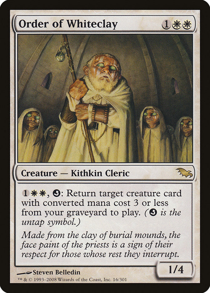 Order of Whiteclay [Shadowmoor] Foil