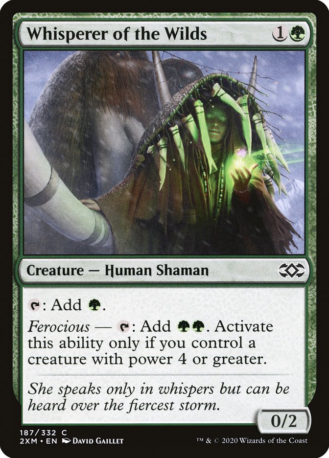 Whisperer of the Wilds [Double Masters] Foil