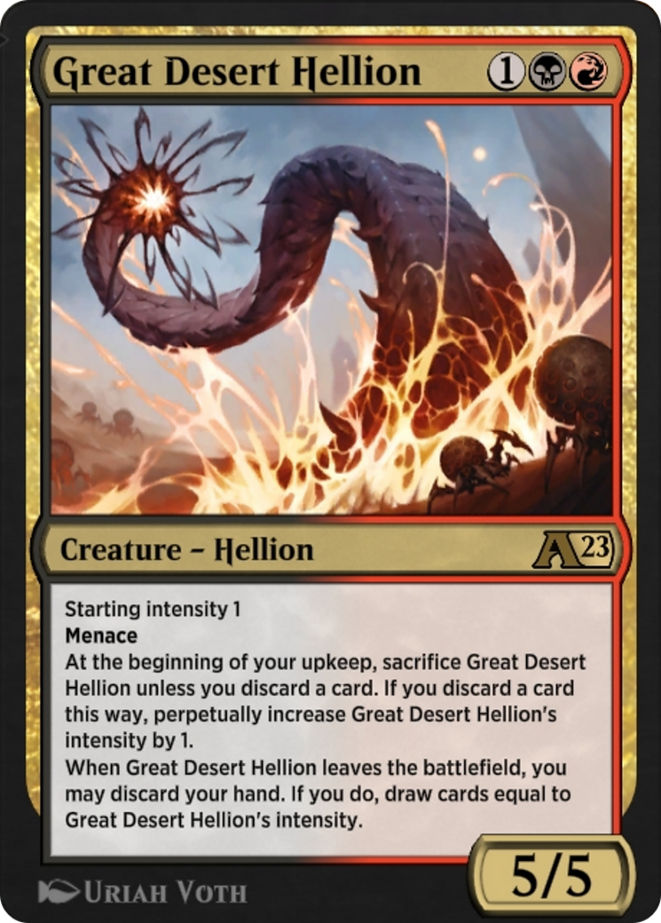 Great Desert Hellion  [Alchemy: The Brothers' War]