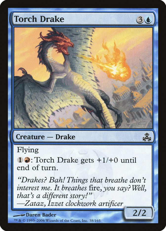 Torch Drake [Guildpact] Foil