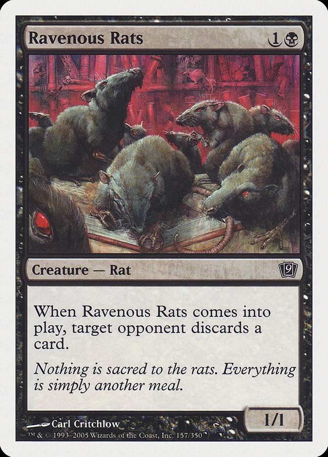 Ravenous Rats [Ninth Edition] Foil