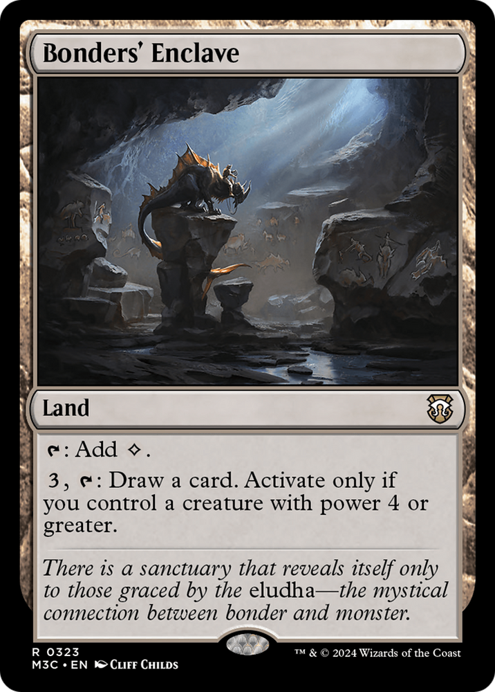 Bonders' Enclave (Ripple Foil) [Modern Horizons 3 Commander]