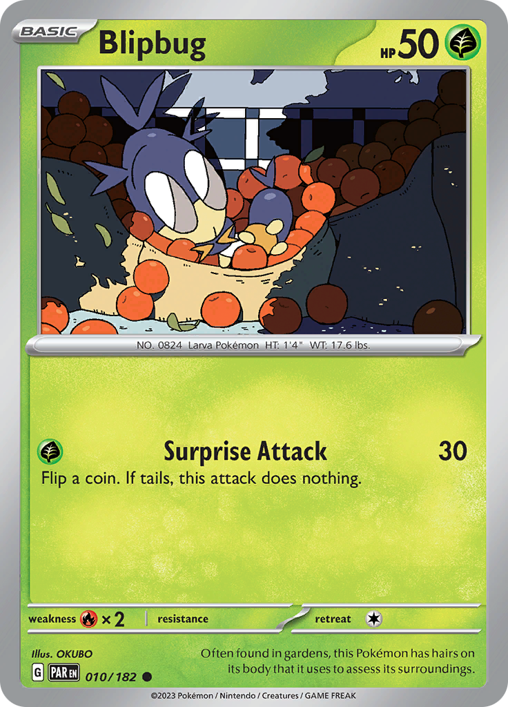 Blipbug (010/182) [Scarlet & Violet: Paradox Rift] Reverse Holofoil