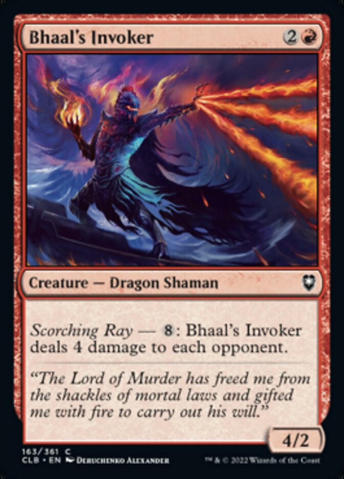 Bhaal's Invoker [Commander Legends: Battle for Baldur's Gate] Foil