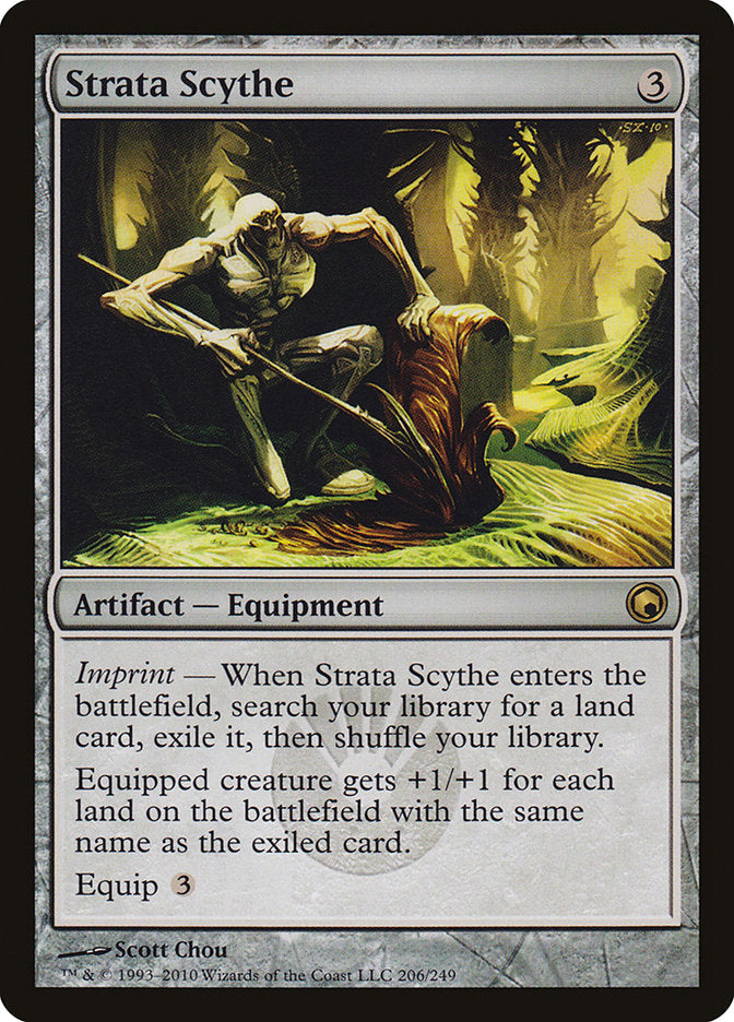 Strata Scythe [Scars of Mirrodin] Foil