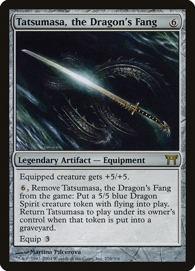 Tatsumasa, the Dragon's Fang [Champions of Kamigawa] Foil