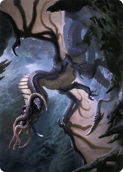 Brainstealer Dragon // Brainstealer Dragon  [Battle for Baldur's Gate Art Series] (Borderless)