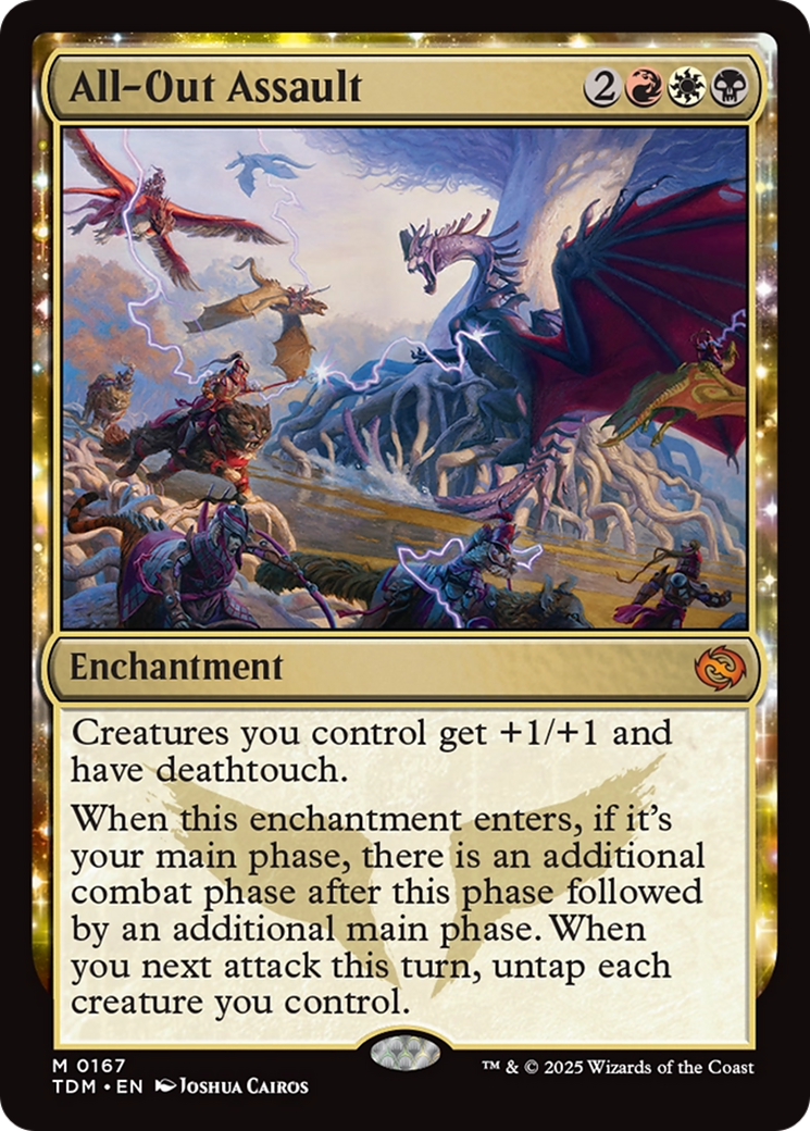 All-Out Assault [Tarkir: Dragonstorm] Foil