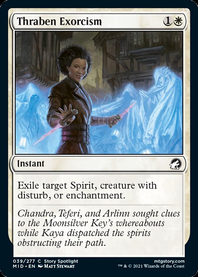 Thraben Exorcism [Innistrad: Midnight Hunt] Foil