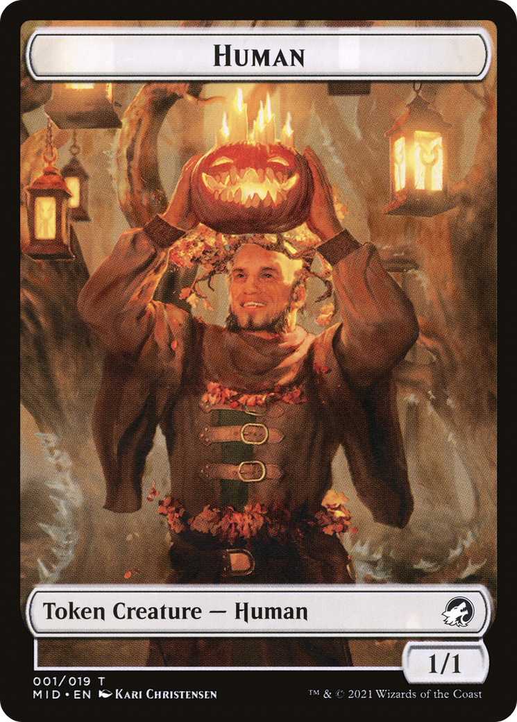 Human  [Innistrad: Midnight Hunt Tokens]