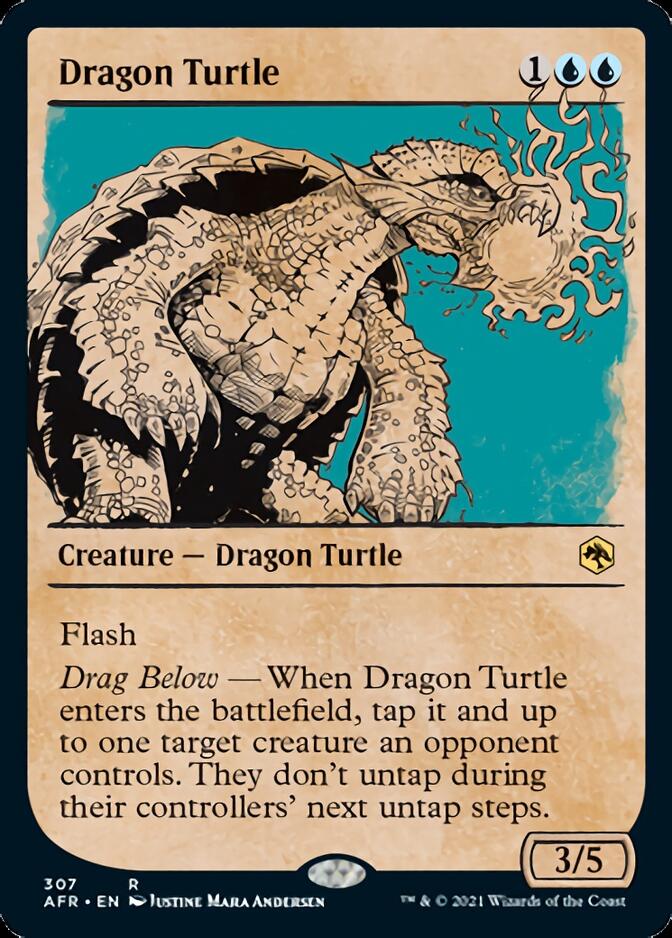 Dragon Turtle (Showcase) [Dungeons & Dragons: Adventures in the Forgotten Realms] Foil