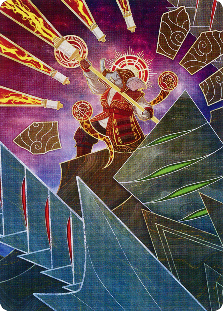Quintorius, Loremaster // Quintorius, Loremaster  [March of the Machine Art Series] (Borderless)