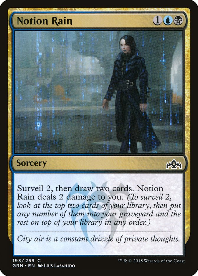 Notion Rain [Guilds of Ravnica] Foil