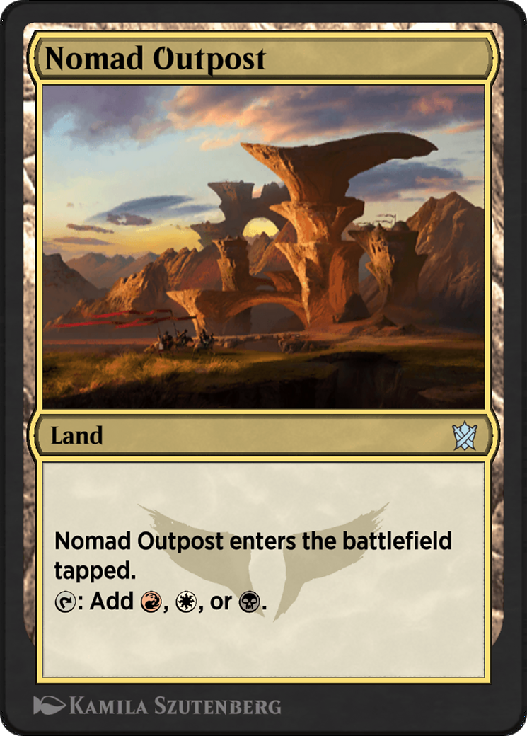 Nomad Outpost  [Khans of Tarkir]