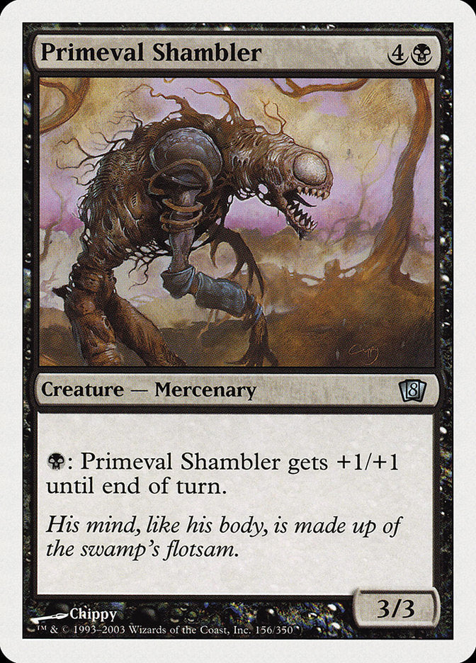 Primeval Shambler [Eighth Edition] Foil