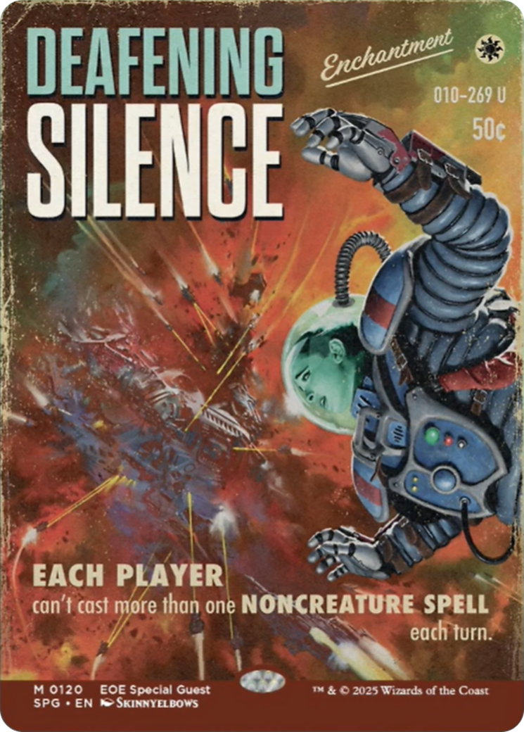 Deafening Silence (Showcase) [Edge of Eternities Special Guests] Foil