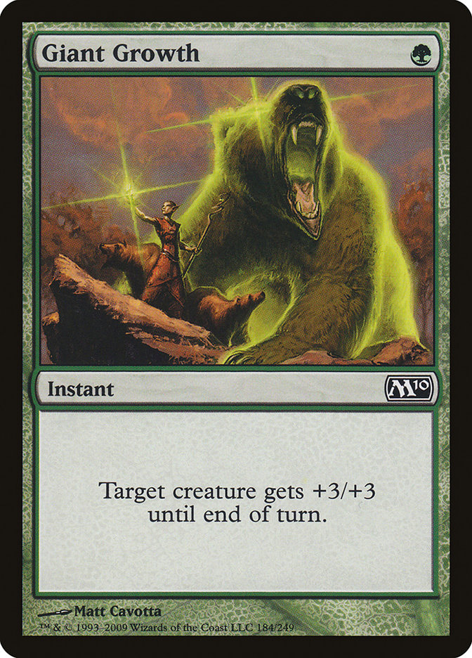 Giant Growth [Magic 2010] Foil
