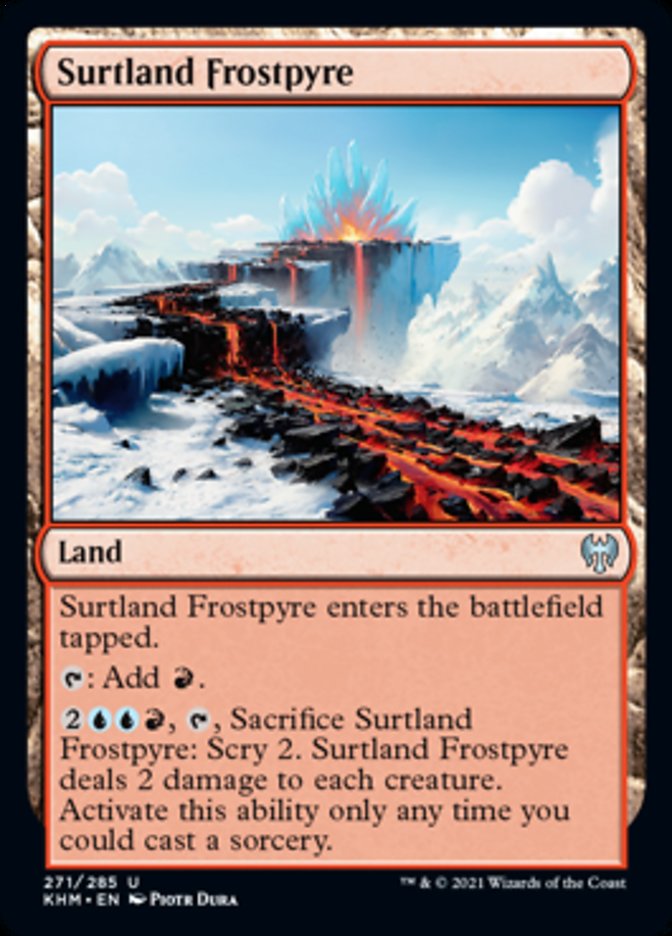 Surtland Frostpyre [Kaldheim] Foil