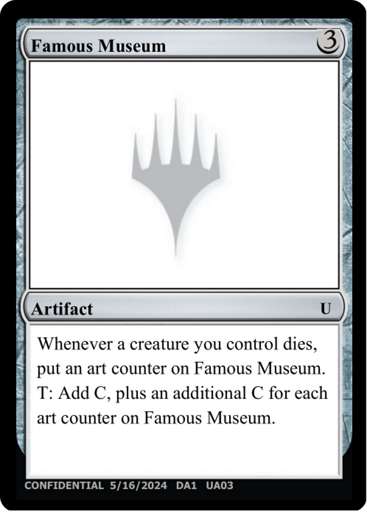 Famous Museum  [Unknown Event]