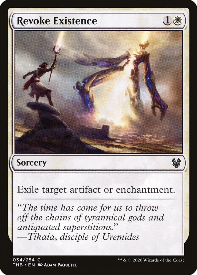 Revoke Existence [Theros Beyond Death] Foil