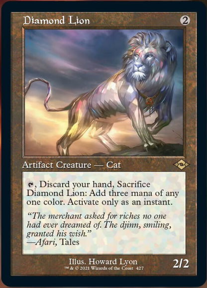 Diamond Lion (Retro) [Modern Horizons 2] Foil