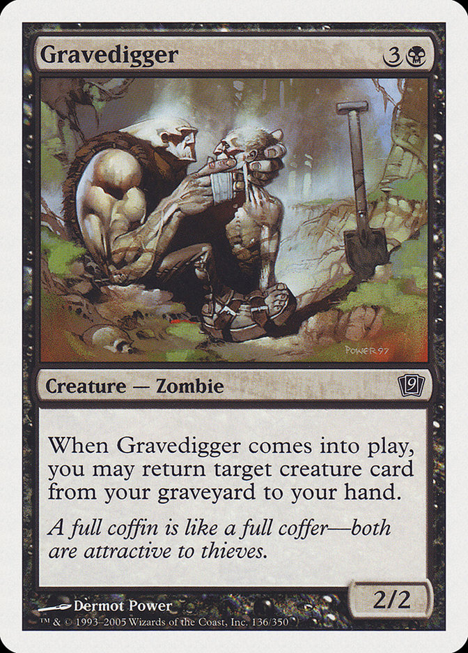Gravedigger [Ninth Edition] Foil