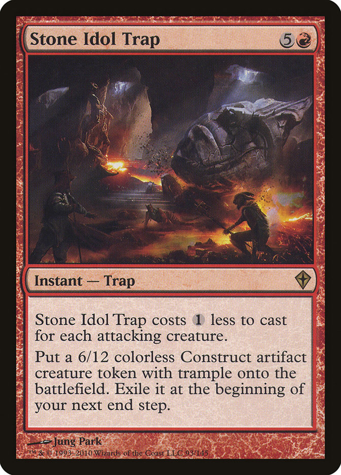 Stone Idol Trap [Worldwake] Foil