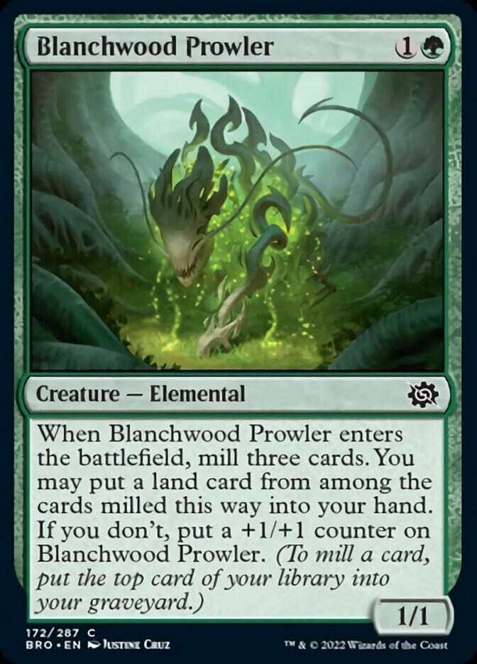 Blanchwood Prowler [The Brothers' War] Foil