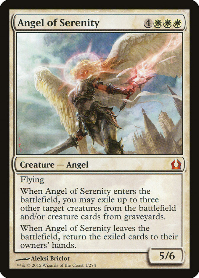 Angel of Serenity [Return to Ravnica] Foil