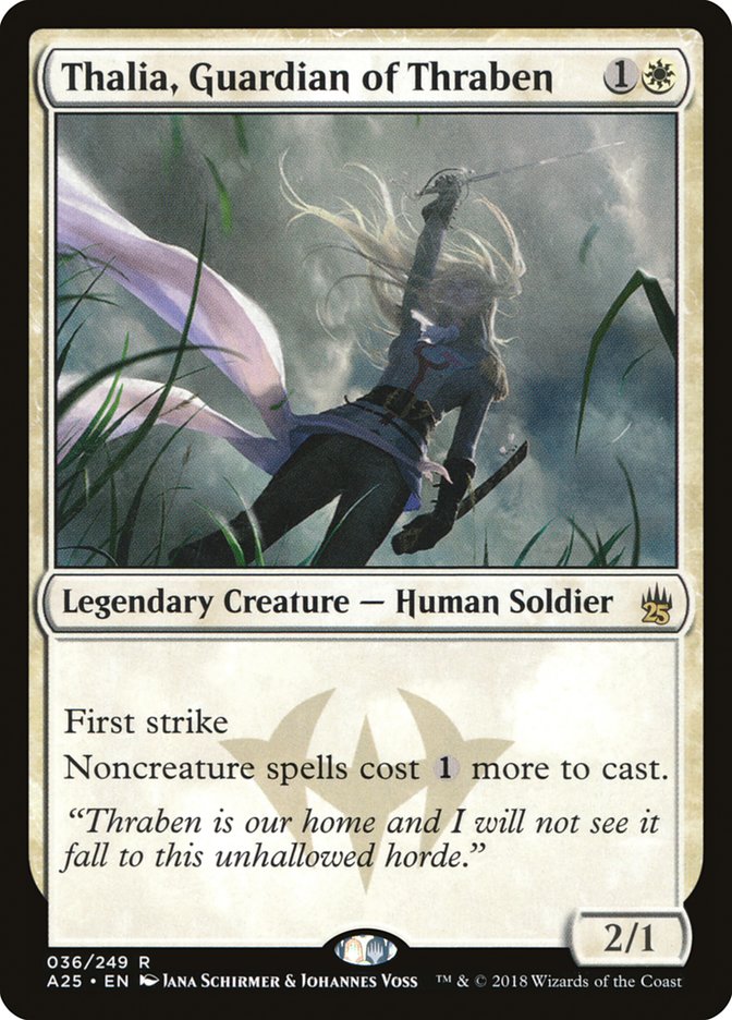 Thalia, Guardian of Thraben [Masters 25] Foil