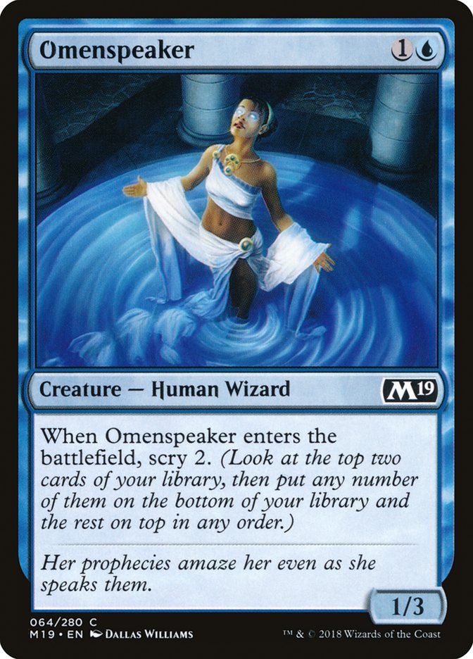 Omenspeaker [Core Set 2019] Foil
